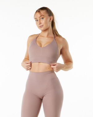 Alphalete Alphalux Wonder Bra Naisten Urheiluliivi Violetit | STPMJ-1328