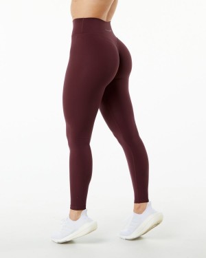 Alphalete Alphalux Wonder Legging 27" Naisten Leggings Mustat | CHLES-7682