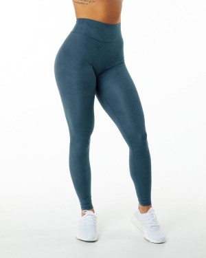 Alphalete Alphalux Wonder Legging 30" Naisten Leggings Sininen | TJLHE-0246