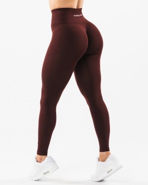 Alphalete Amplify Legging Naisten Leggings Sangria | SZKBU-5672