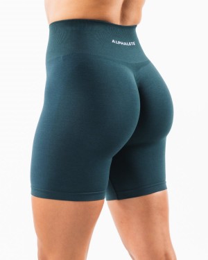 Alphalete Amplify Lyhyt 6.5” Naisten Shortsit Midnight | CPNWB-5308