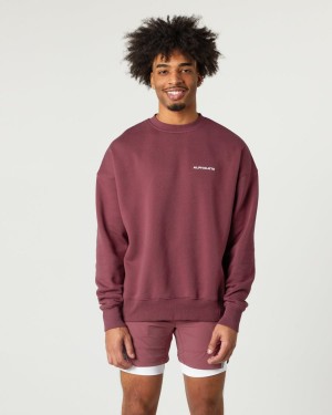 Alphalete Classic Crew Miesten Takit Autumn | SVKTZ-4689