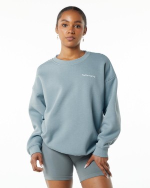 Alphalete Classic Crew Naisten Takit Sininen | XALQT-0816