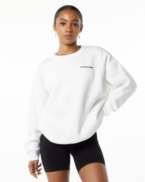 Alphalete Classic Crew Naisten Takit Valkoinen | GTUKX-4210