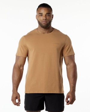 Alphalete Classic Tee Miesten Paidat Rust | ZPGIB-9147