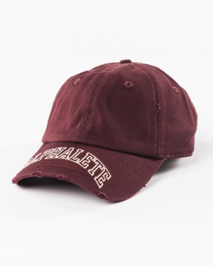 Alphalete Collegiate Vintage Cap Miesten Asusteet Sangria | ROGCH-7269