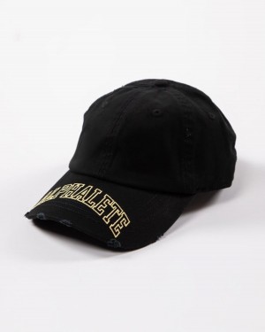 Alphalete Collegiate Vintage Cap Miesten Asusteet Mustat Keltainen | EFMHQ-0215