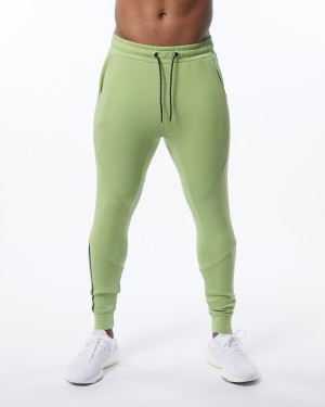 Alphalete ELMTS Cuffed Jogger Miesten Juoksuvaatteet Vaaleanvihreä | MNHWV-3468