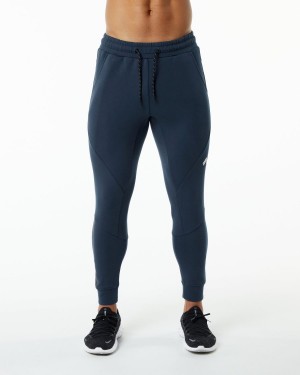 Alphalete ELMTS Cuffed Jogger Miesten Juoksuvaatteet Laivastonsininen | MPCTD-6237