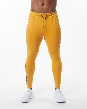 Alphalete ELMTS Cuffed Jogger Miesten Juoksuvaatteet Keltainen | JMETV-6052