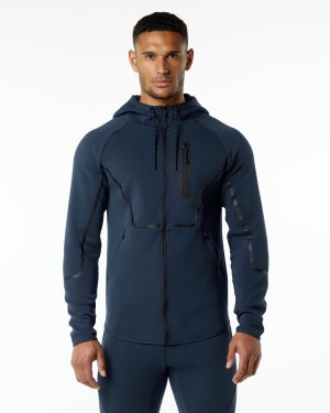 Alphalete ELMTS Urheilulliset Jacket Miesten Takit Laivastonsininen | ZLTFJ-7251