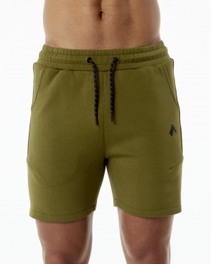 Alphalete ELMTS Urheilulliset Lyhyt 6" Miesten Shortsit Moss | LXGCD-4072