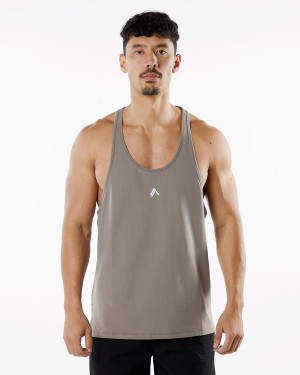 Alphalete Emblem Stringer Miesten Stringers Cedar | DENOT-7950