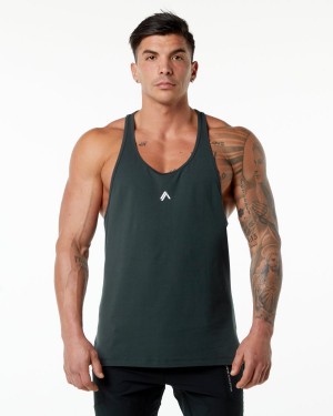 Alphalete Emblem Stringer Miesten Stringers Vihreä | UQHJS-1096