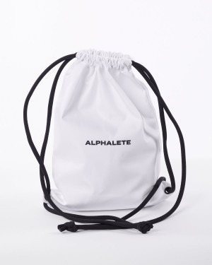 Alphalete Essential Bag Miesten Asusteet Valkoinen | UPNHW-5706