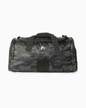 Alphalete Essential Duffel Bag Miesten Asusteet Oliivinvihreä Camo | KQTDO-7654