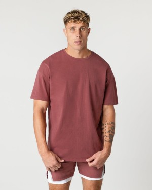 Alphalete Heavy Puuvilla Core Tee Miesten Paidat Autumn | UGJNI-3067