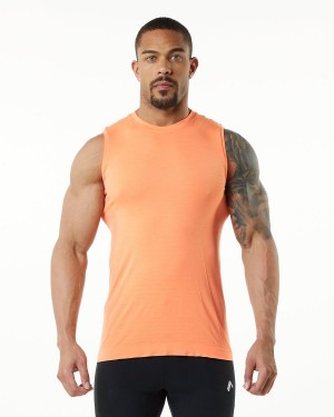 Alphalete Hero Tank Miesten Hihaton Paita Faded Day Tripper | GZYAM-5398