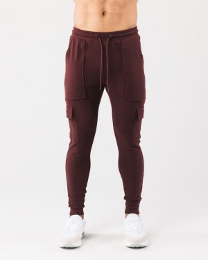 Alphalete Identity Cargo Miesten Juoksuvaatteet Sangria | AOYUD-6591