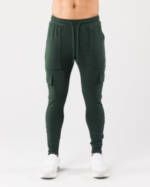 Alphalete Identity Cargo Miesten Juoksuvaatteet Evergreen | TQHME-5931