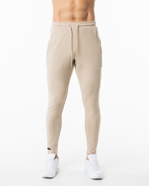 Alphalete Identity Jogger Miesten Juoksuvaatteet Linen | GCFWB-7389