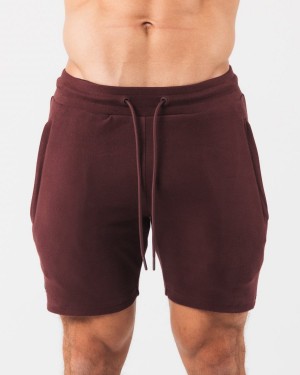 Alphalete Identity Lyhyt 6” Miesten Shortsit Sangria | EBXHO-8269