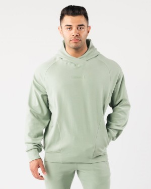 Alphalete Identity Pro Hoodie Miesten Huppari Sage | HZIYW-9752