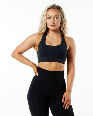 Alphalete Impact Bra Naisten Urheiluliivi Mustat | PYWNF-4726