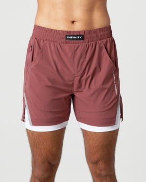 Alphalete Infinity Speed Lyhyt 5.5" Miesten Shortsit Autumn | QFNEL-3179