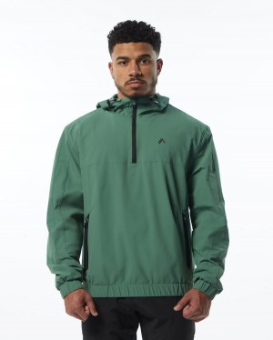 Alphalete Infinity Tech Jacket Miesten Takit Vihreä | HJNGI-0193