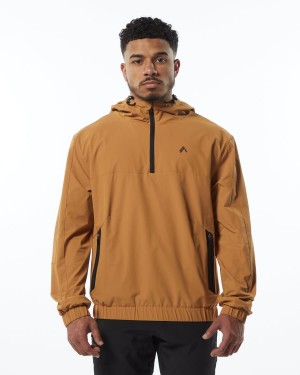 Alphalete Infinity Tech Jacket Miesten Takit Chestnut | XFSYB-4567