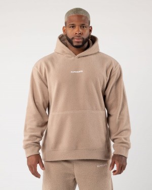 Alphalete King Hoodie Miesten Huppari Linen | KLWBA-1953