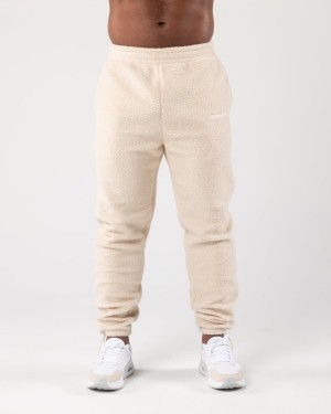 Alphalete King Jogger Miesten Juoksuvaatteet Vanilla | BGUIP-0293