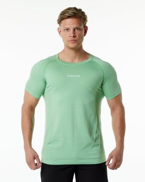 Alphalete Ozone Tee Miesten Paidat Pistachio | NOFYE-0581