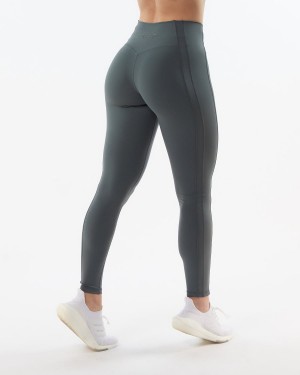 Alphalete Pulse Kinetic Legging Naisten Leggings Harmaat | SEOMK-5328