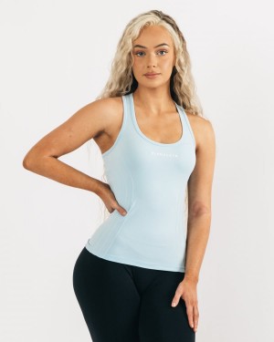 Alphalete Seamless Tank Naisten Hihaton Paita Sininen | RDMAH-7246