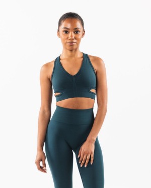 Alphalete Stratus Bra Naisten Urheiluliivi Midnight | RACIP-5106