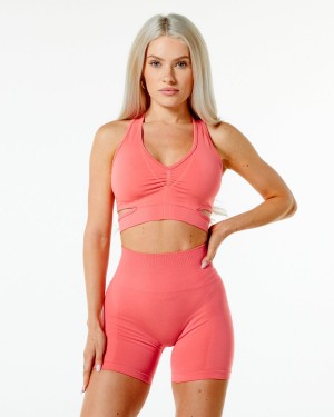 Alphalete Stratus Bra Naisten Urheiluliivi Pinkki | KCPOH-5362