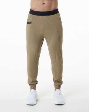 Alphalete Studio Pant Miesten Juoksuvaatteet Taupe | RHLNT-7205