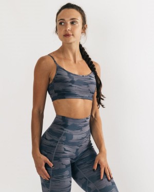 Alphalete Surface Limitless Bra Naisten Urheiluliivi Harmaat Camo | TSWYL-4217