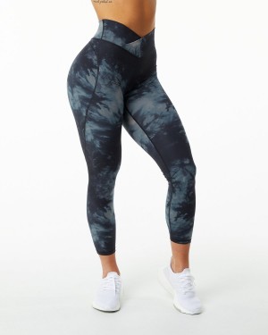 Alphalete Surface Power Legging Naisten Leggings Mustat | RHZQD-2315