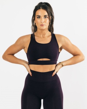 Alphalete Trinity Bra Naisten Urheiluliivi Twilight | JNMDL-2895