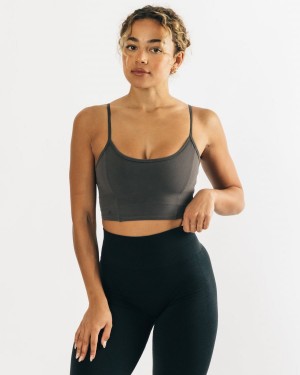 Alphalete Ultrasoft Allure Tank Naisten Hihaton Paita Harmaat | NPIAM-7216