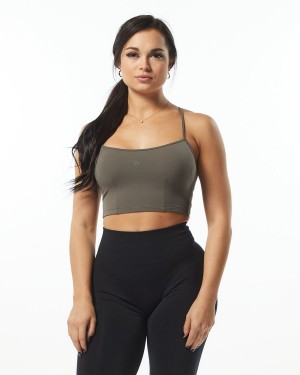 Alphalete Ultrasoft Camisole Tank Naisten Hihaton Paita Harmaat | ZUKAR-9835