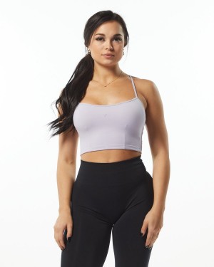 Alphalete Ultrasoft Camisole Tank Naisten Hihaton Paita Lilac | LMRQK-1934