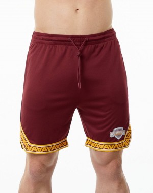 Alphalete Varsity Basketball Lyhyt 9" Miesten Shortsit Crimson | NVFUY-2039