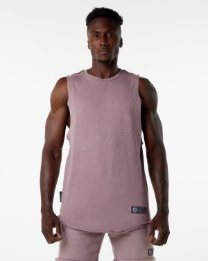 Alphalete Very Terry Cutoff Miesten Stringers Pinkki | HUIAN-1962