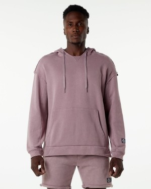 Alphalete Very Terry Hoodie Miesten Huppari Pinkki | RBQIM-1870