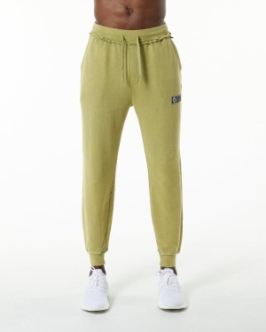 Alphalete Very Terry Jogger Miesten Juoksuvaatteet Vihreä | SFXME-7280