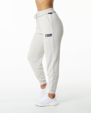 Alphalete Very Terry Jogger Naisten Juoksuvaatteet Moonstone | DRNFA-3956